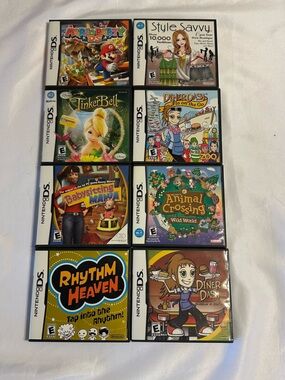 Nintendo DS Game Case - Assorted/Manuals only and hard cases